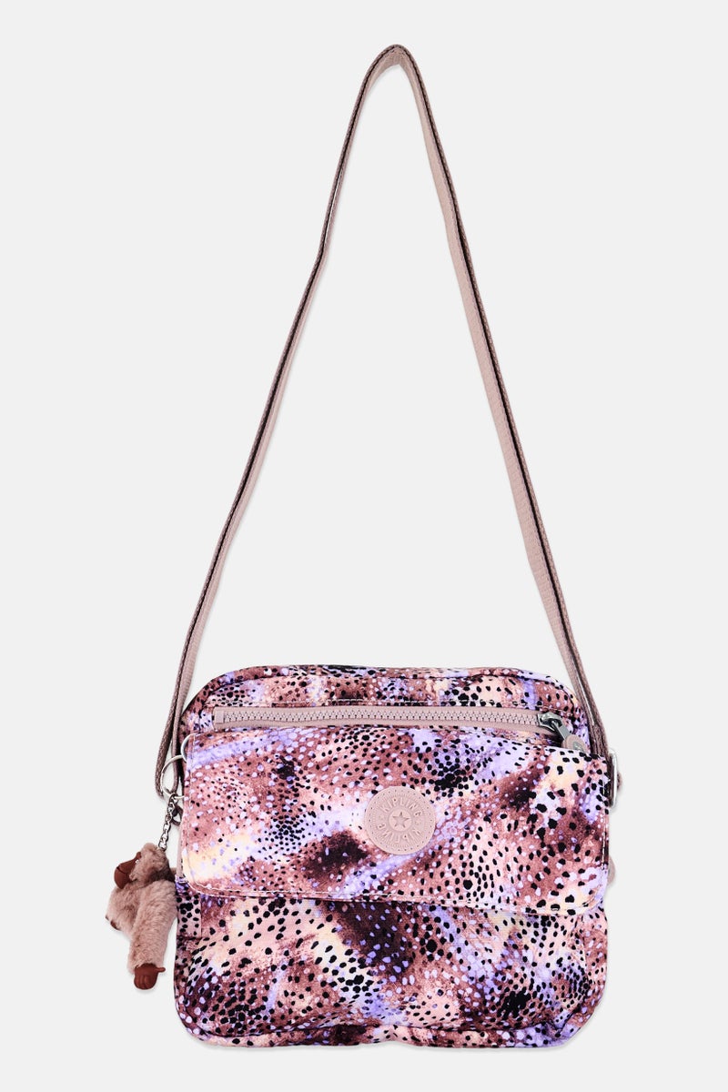 kipling Women Animal Print Zia Cross Body Bag, Multicolor - Image 1